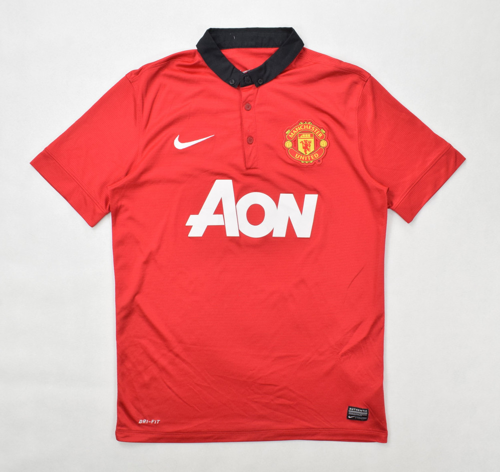 2013-14 MANCHESTER UNITED *FLETCHER* SHIRT M