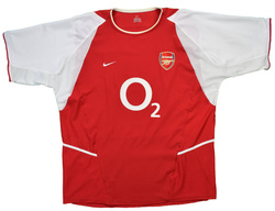 2002-04 ARSENAL LONDON *COLE* SHIRT M