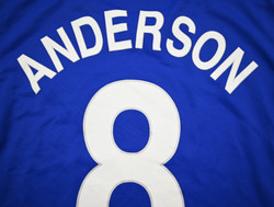 2008-09 MANCHESTER UNITED *ANDERSON* SHIRT M