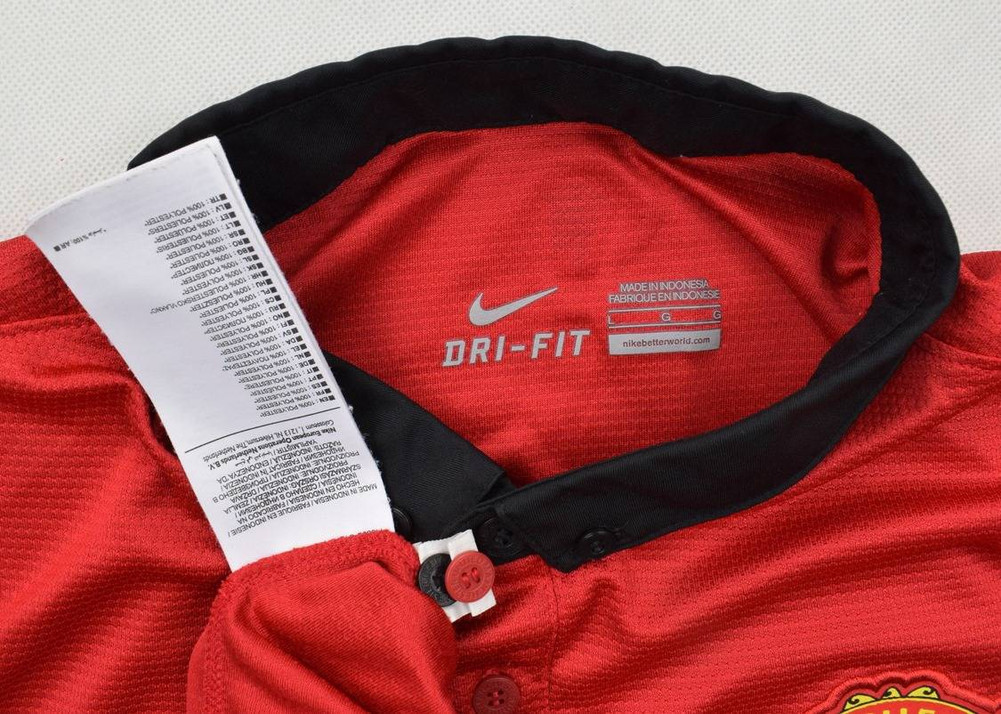 2013-14 MANCHESTER UNITED *MATA* SHIRT L