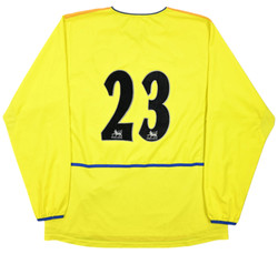 2002-03 LEEDS UNITED LONGSLEEVE SHIRT L