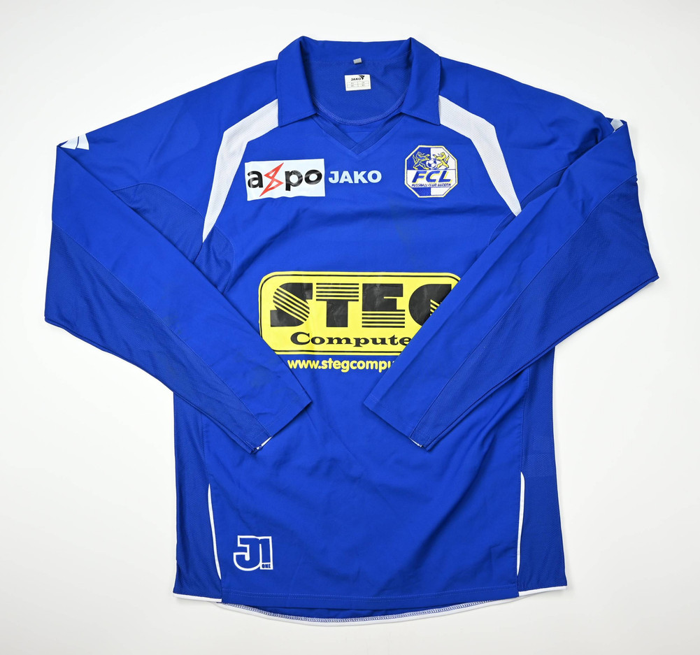 2006-07 FC LUZERN *MALIQI* MATCH ISSUE KOSZULKA M/L