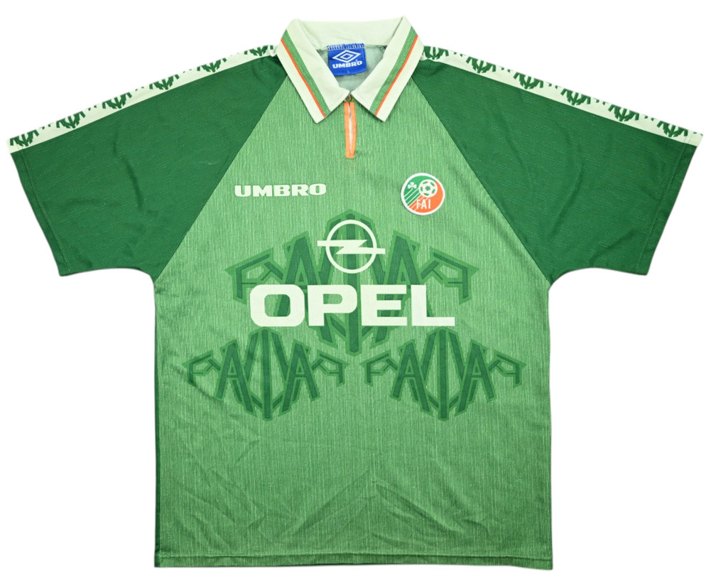 1996-98 IRELAND SHIRT L