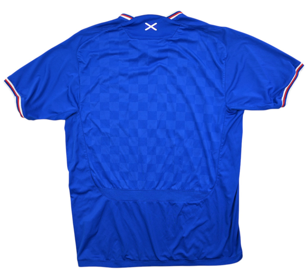 2009-10 GLASGOW RANGERS SHIRT L