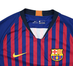 2018-19 FC BARCELONA *MESSI* SHIRT L