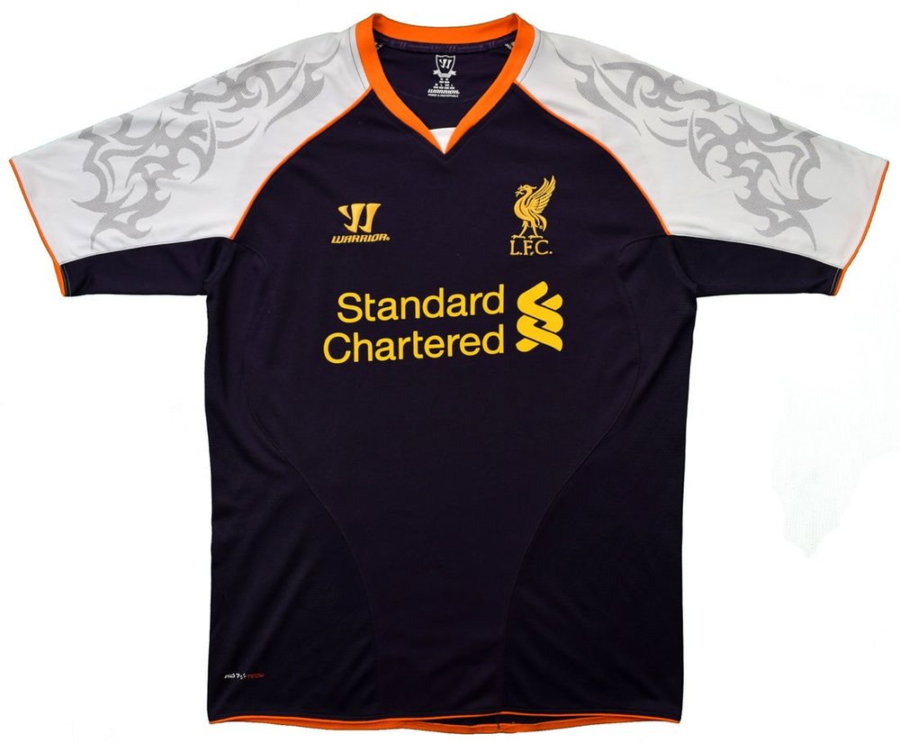 2012-13 LIVERPOOL *ALLEN* SHIRT XL. BOYS