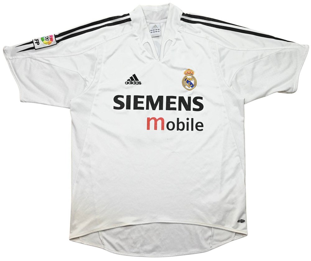 2004-05 REAL MADRID *FIGO* SHIRT M 