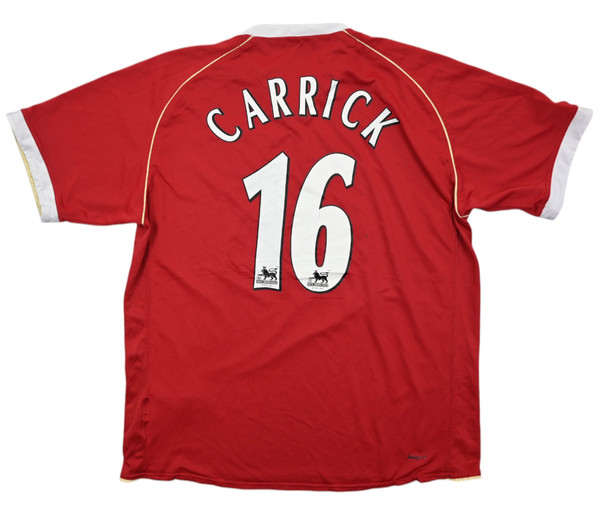 2006-07 MANCHESTER UNITED *CARRICK* SHIRT L