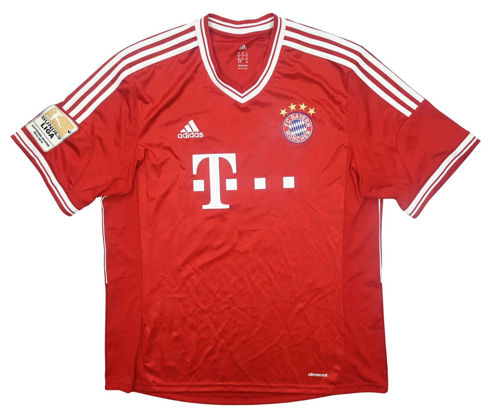 2013-14 BAYERN MUNCHEN *THIAGO* SHIRT XL