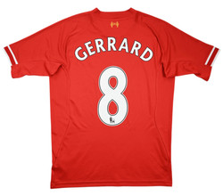 2013-14 LIVERPOOL *GERRARD* SHIRT S