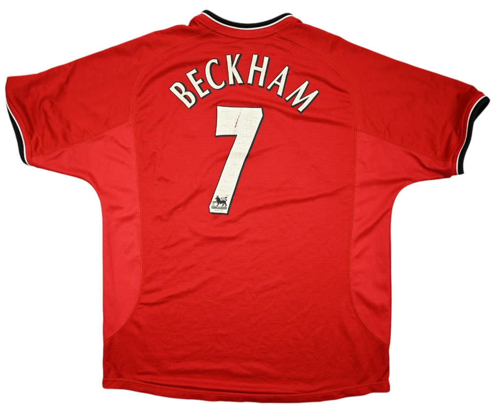 2000-02 MANCHESTER UNITED *BECKHAM* KOSZULKA XL