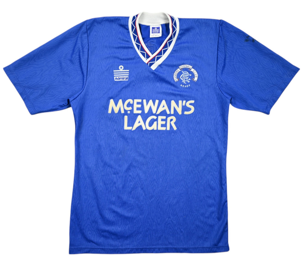 1990-92 RANGERS SHIRT S