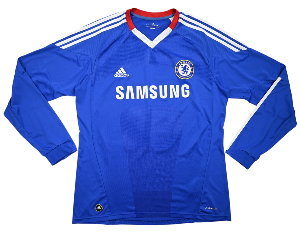 2010-11 CHELSEA *DROGBA* LONGSLEEVE KOSZULKA L