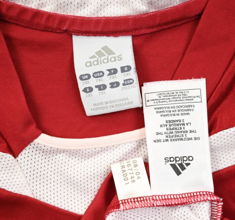 2004-05 DENMARK SHIRT XXL