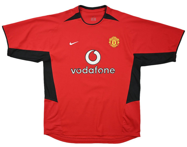 2002-04 MANCHESTER UNITED SHIRT M