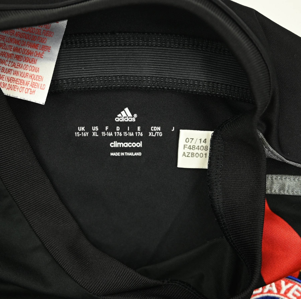 2014-15 BAYERN MUNICH SHIRT SHIRT XL. BOYS