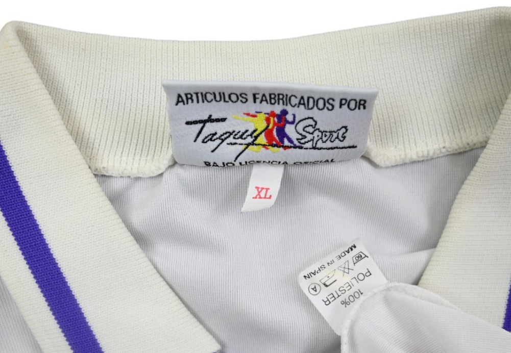 1994-96 REAL MADRID *RAUL* SHIRT XL