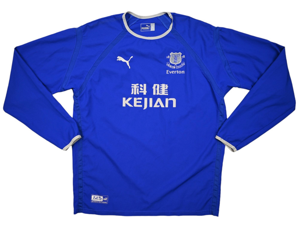 2003-04 EVERTON LONGSLEEVE L