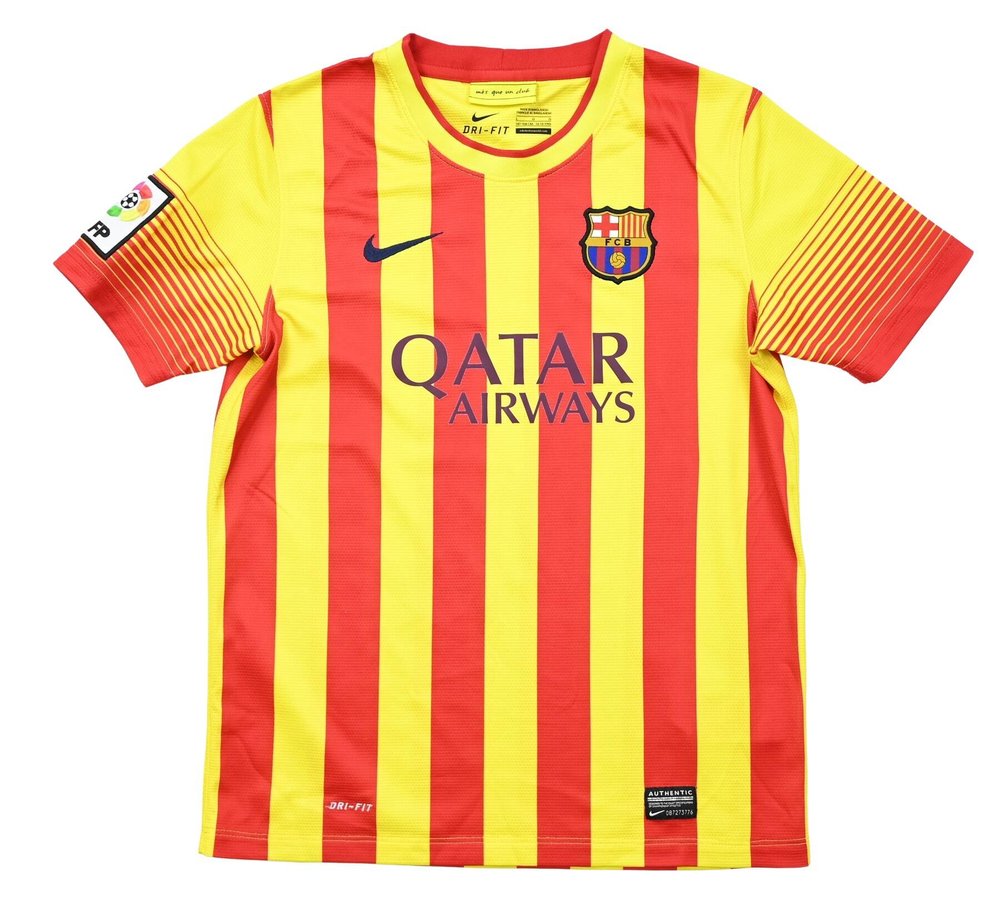 2013-14 FC BARCELONA SHIRT L. BOYS