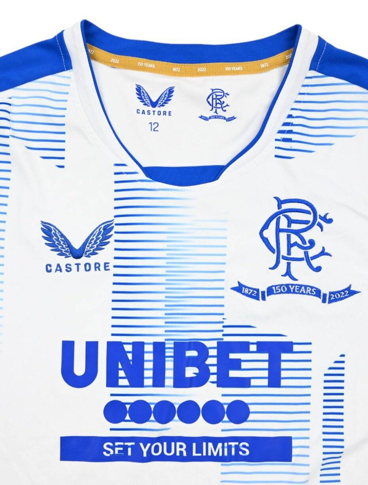2021-22 GLASGOW RANGERS LONGSLEEVE XL. BOYS