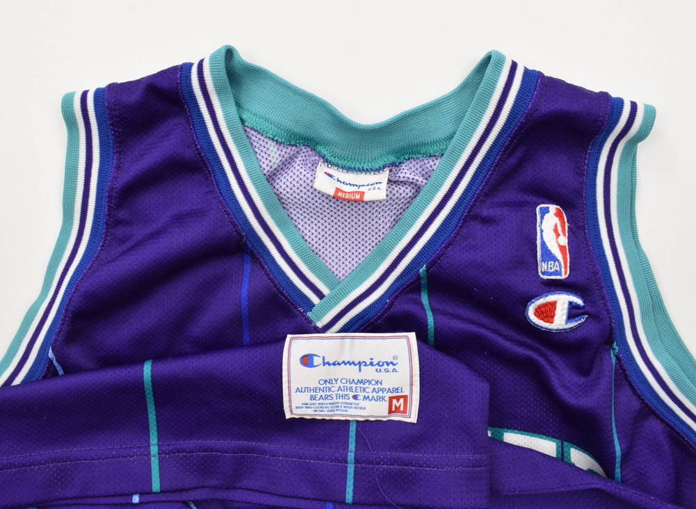 CHARLOTTE HORNETS *MOURNING* NBA SHIRT M