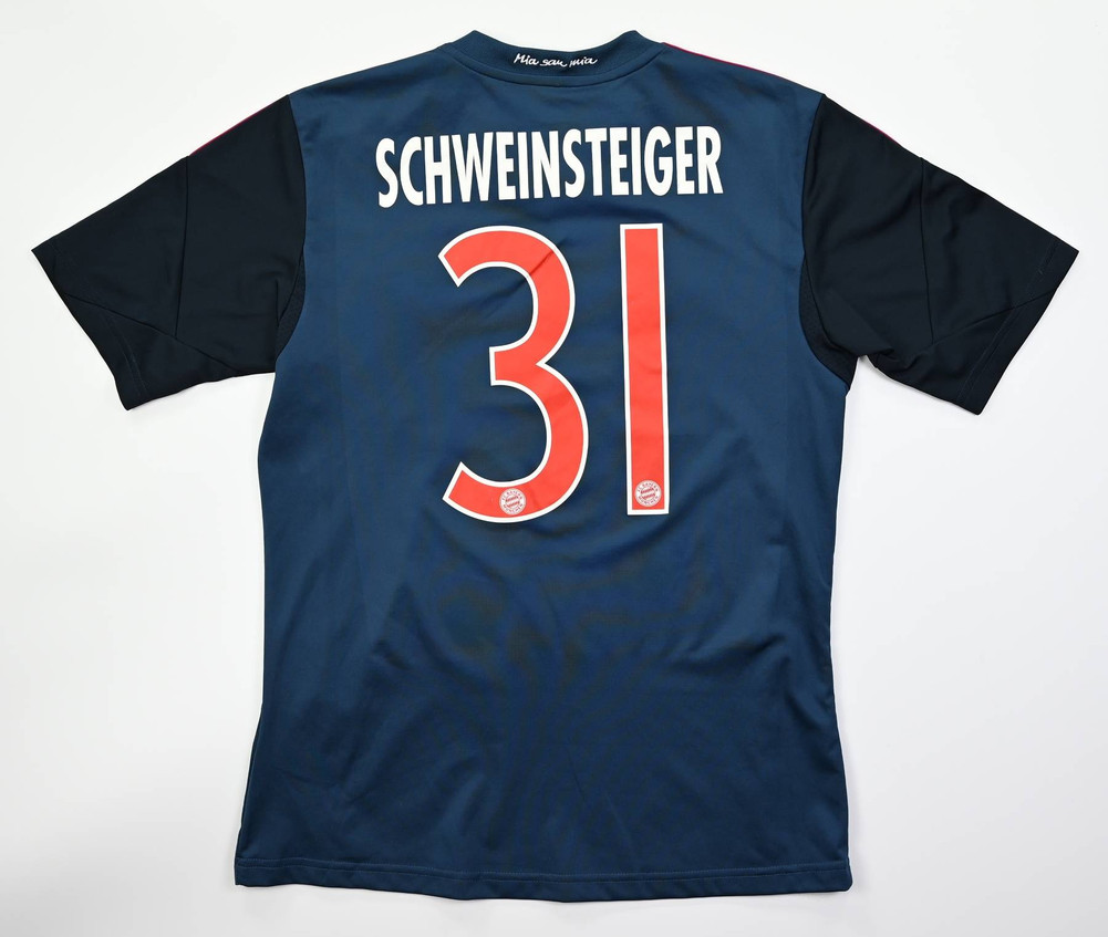 2013-14 BAYERN MUNCHEN *SCHWEINTEIGER* SHIRT L. BOYS