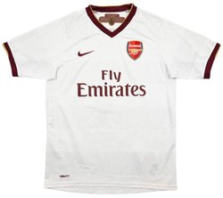 2007-08 ARSENAL LONDON SHIRT L. BOYS