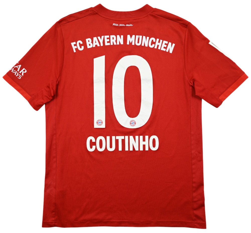 2019-20 BAYERN MUNCHEN *COUTINHO* SHIRT XL. BOYS