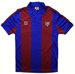 1984-89 FC BARCELONA SHIRT XS