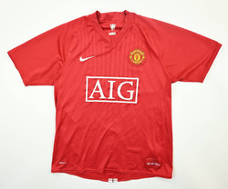 2007-09 MANCHESTER UNITED SHIRT M