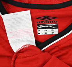 2000-02 MANCHESTER UNITED  *BECKHAM* KOSZULKA L