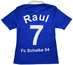 2010-12 FC SCHALKE 04 *RAUL* KOSZULKA M