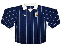 2002-03 SCOTLAND LONGSLEEVE SHIRT XL