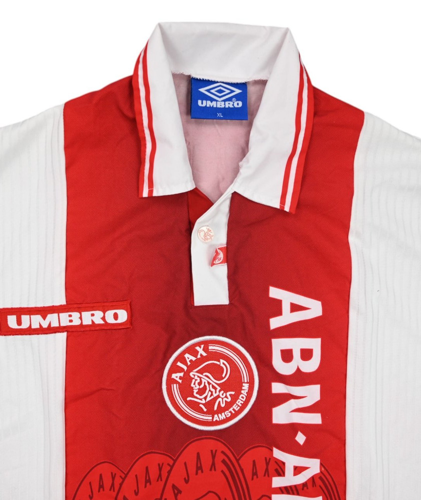 1997-98 AJAX AMSTERDAM *LITMANEN* SHIRT XL