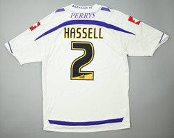 2010-11BARNSLEY SHIRT *HASSELL* SHIRT M