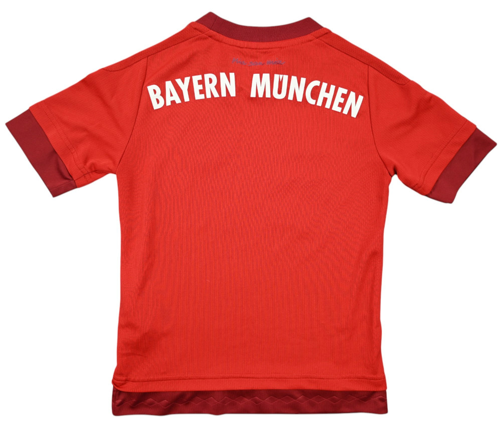 2015-16 BAYERN MUNCHEN SHIRTS XS. BOYS 128CM
