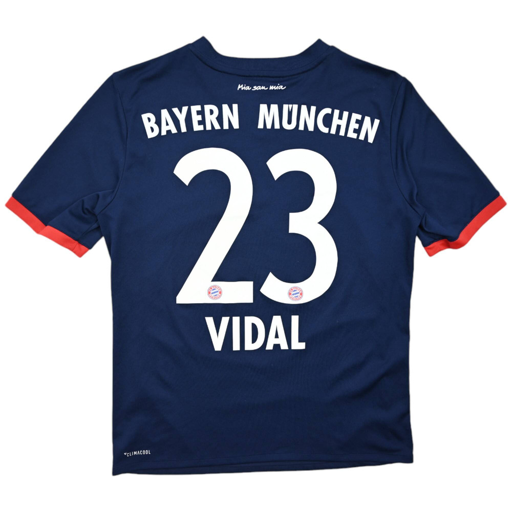 2017-18 BAYERN MUNCHEN *VIDAL* SHIRT L. BOYS