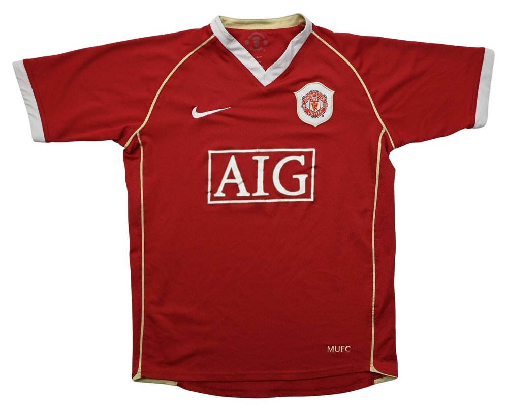 2006-07 MANCHESTER UNITED SHIRT L. BOYS