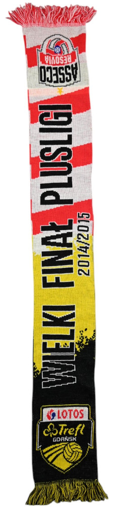 TREFL GDAŃSK/ASSECO RESOVIA WIELKI FINAŁ PLUSLIGI 2014/2015 SCARF