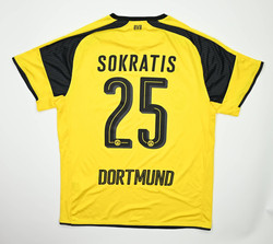 2016-17 BORUSSIA DORTMUND *SOKRATIS* KOSZULKA XL