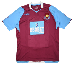 2008-09 WEST HAM UNITED SHIRT M