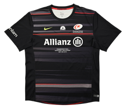 SARACENS RUGBY SHIRT L