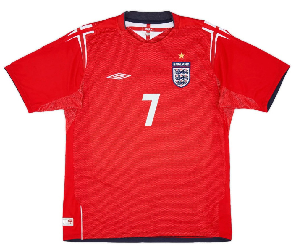 2004-06 ENGLAND *BECKHAM* KOSZULKA M