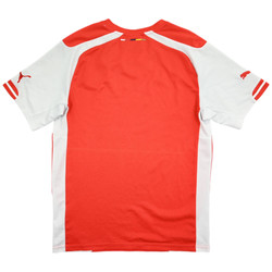 2014-15 ARSENAL LONDON SHIRT XS