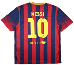 2013-14 FC BARCELONA *MESSI* SHIRT XL