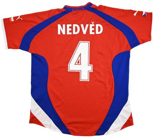 2000-02 CZECH REPUBLIC *NEDVED* SHIRT XL