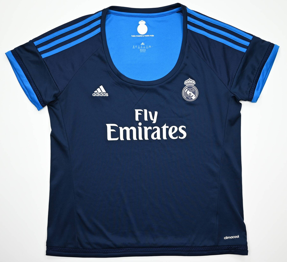 2015-16 REAL MADRID SHIRT WOMENS XL
