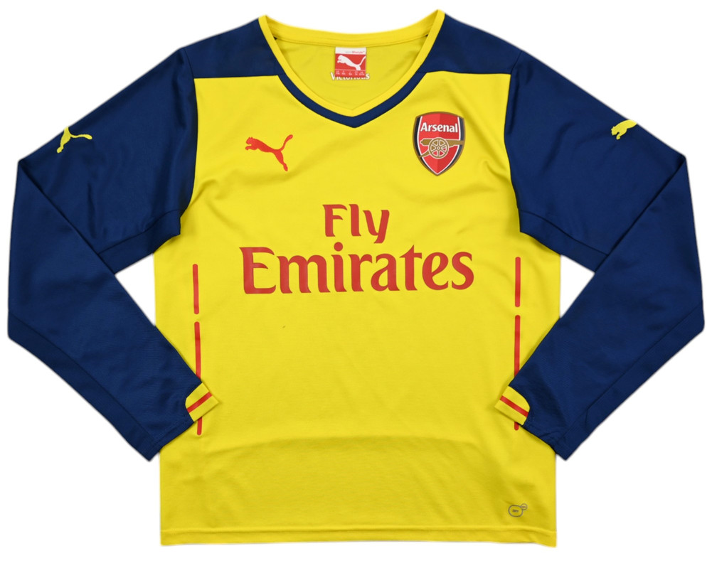 2014-15 ARSENAL LONDON LONGSLEEVE XL. BOYS