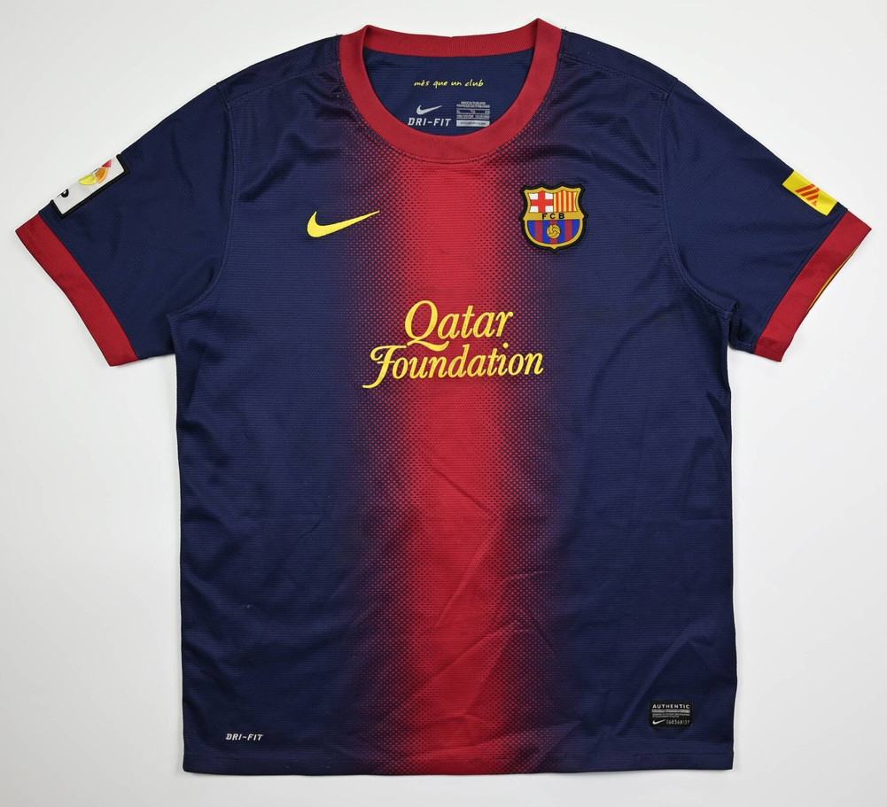 2012-13 FC BARCELONA SHIRT XL. BOYS