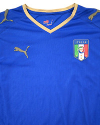 2007-08 ITALY SHIRT L